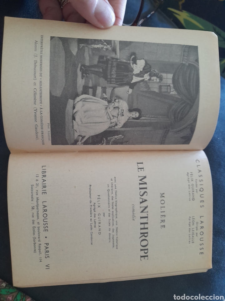 Libros de segunda mano: Le Misanthrope. Moli&egrave;re - Foto 3