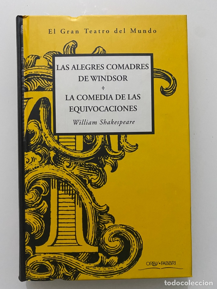Libros de segunda mano: Las alegres comadres de Windsor. La comedia de las equivocaciones. - SHAKESPEARE, William - Foto 1