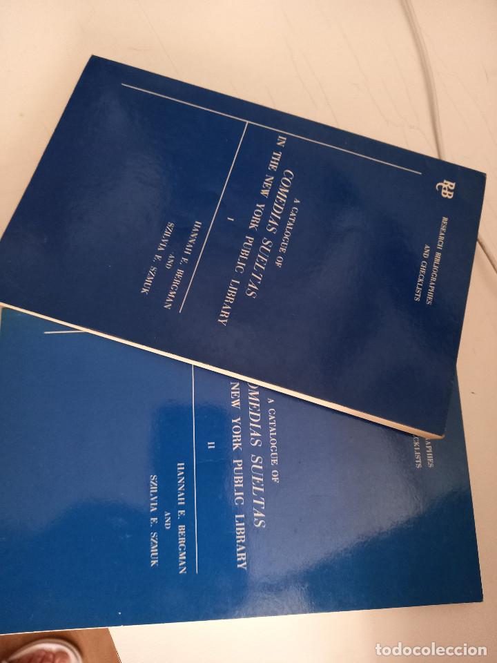 Livros em segunda m&atilde;o: A catalogue of Comedias Sueltas in the New York Public Library. Vol. I / by Hannah E. Bergman and...