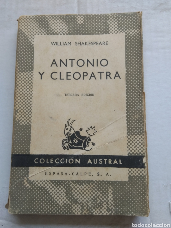 Libros de segunda mano: ANTONIO Y CLEOPATRA/WILLIAM SHAKESPEARE/AUSTRAL - Foto 1