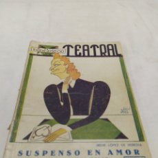 Libros de segunda mano: SUSPENSO EN AMOR, LADISLAO FODOR, 1942 ZXY. Lote 355844400