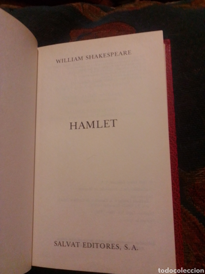 Libros de segunda mano: Hamlet Shakespeare - Foto 2