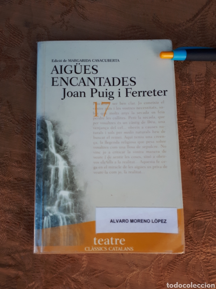 Libros de segunda mano: AIGUES ENCANTADES,any2001 - Foto 1