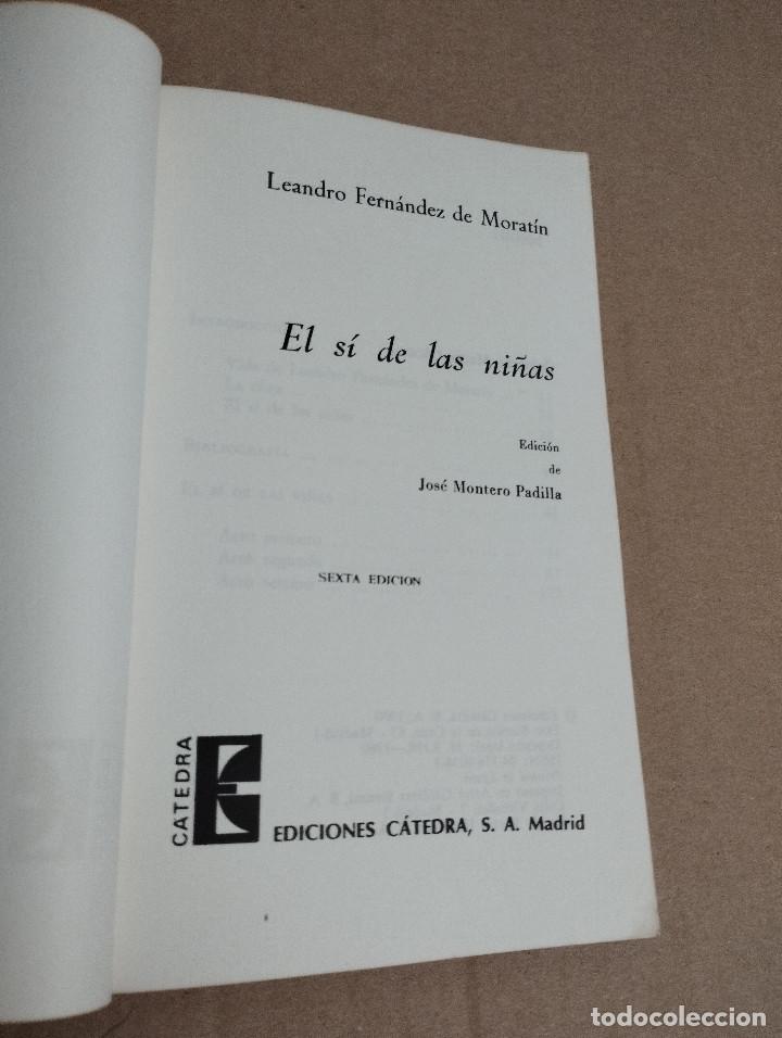Libros de segunda mano: EL S&Iacute; DE LAS NI&Ntilde;AS (LEANDRO FERN&Aacute;NDEZ DE MORAT&Iacute;N) - Foto 2