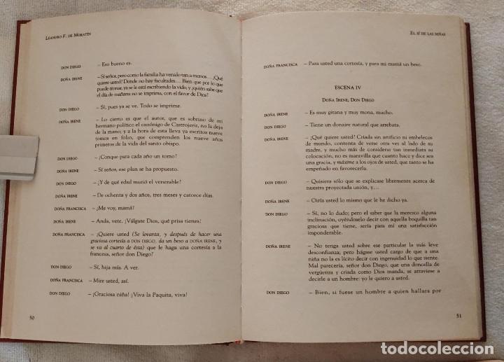 Libros de segunda mano: El S&iacute; de las Ni&ntilde;as,La Comedia Nueva. - Foto 4