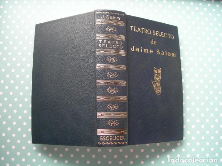 Libros de segunda mano: TEATRO SELECTO / JAIME SALOM / TEATRO - Foto 1