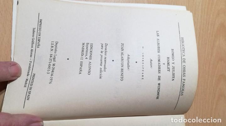 Libros de segunda mano: HAMLET / WILLIAM SHAKESPEARE / R104 / ALONSO - Foto 5