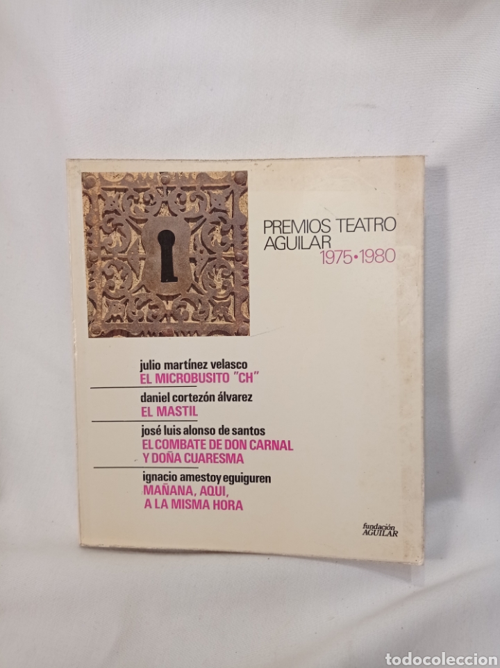 Libri di seconda mano: PREMIOS TEATRO AGUILAR 1975-1980