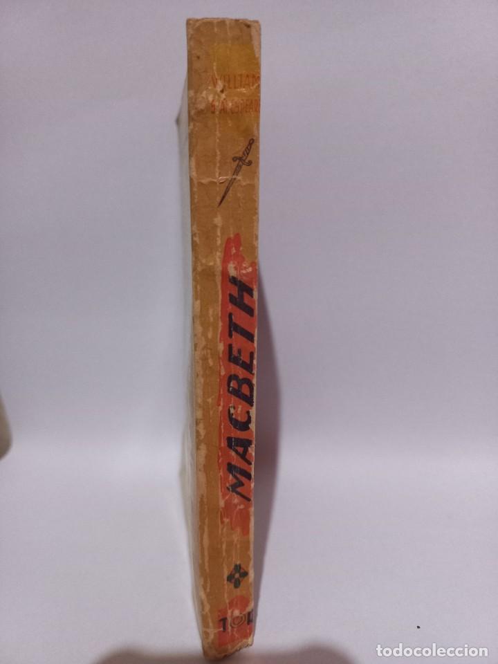 Libros de segunda mano: Guillermo Shakespeare - Macbeth - 1949 - Foto 2