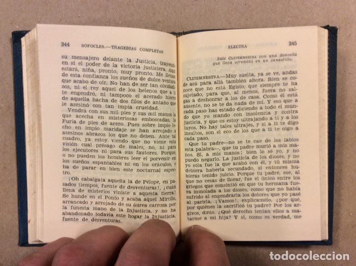 Libros de segunda mano: S&Oacute;FOCLES TRAGEDIAS COMPLETAS. AGUILAR DE EDICIONES 1964. COLECCI&Oacute;N CRISOL N&deg; 201 - Foto 9