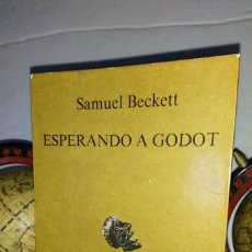 Libros de segunda mano: SAMUEL BECKETT - ESPERANDO A GODOT - MARGINALES TUSQUETS EDITORES 1ª EDICIÓN NOVIEMBRE 1982