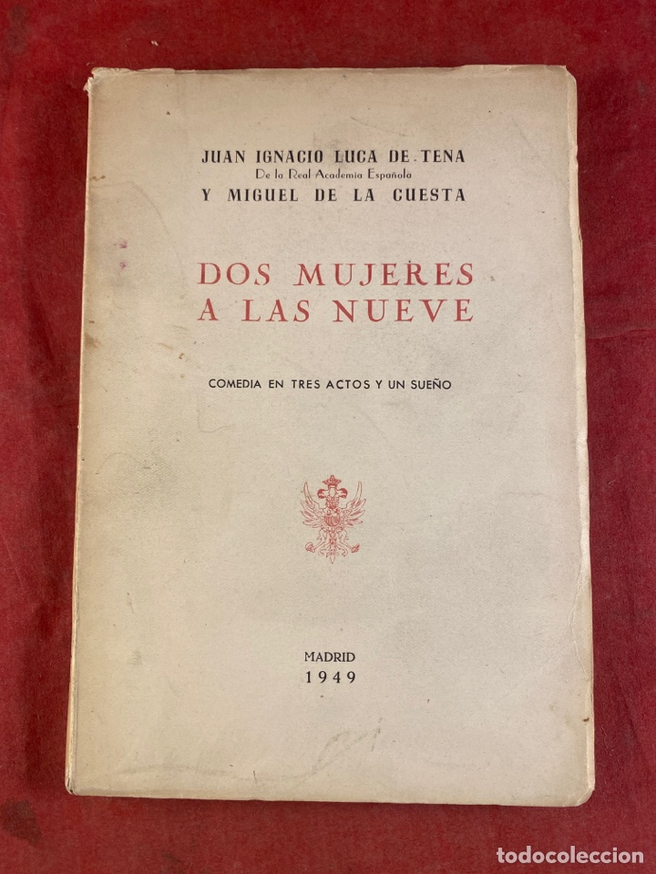Second hand books: DOS MUJERES A LAS NUEVE 1949