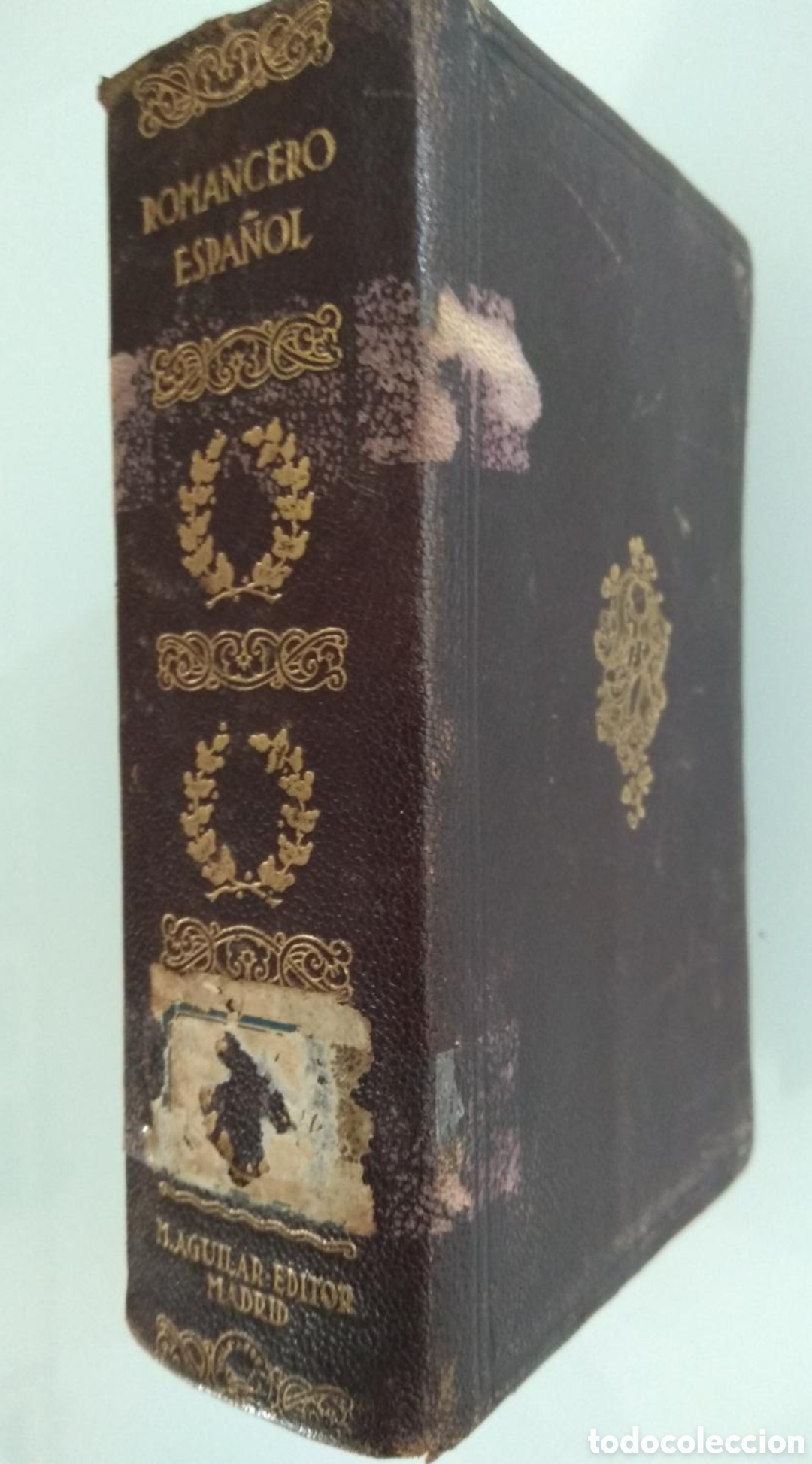 Libros de segunda mano: Romancero espa&ntilde;ol: selecci&oacute;n de romances antiguos y modernos seg&uacute;n las colecciones m&aacute;s autorizadas y