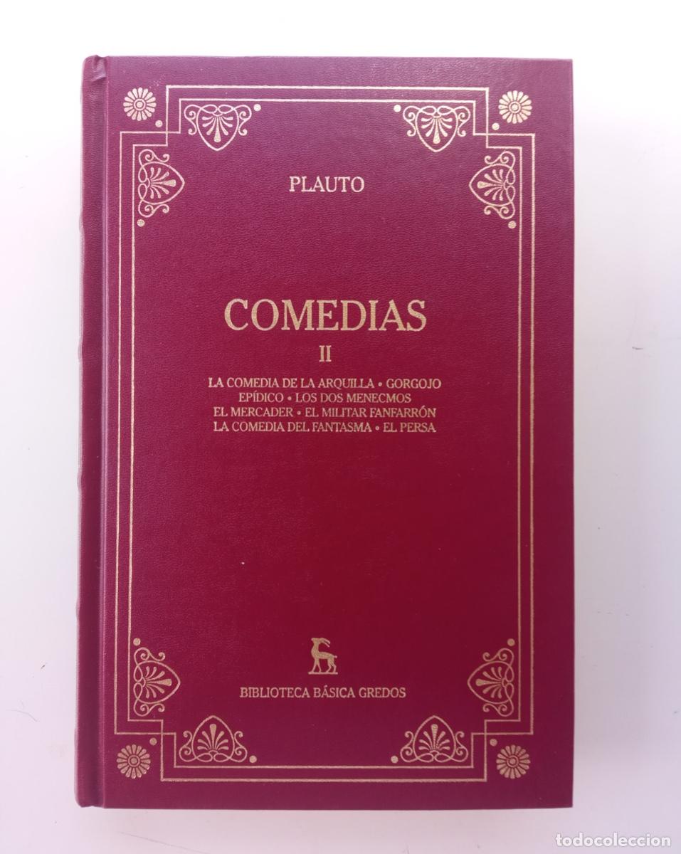 Libros de segunda mano: COMEDIAS, Plauto (BIBLIOTECA B&Aacute;SICA GREDOS, 2000) - Foto 3