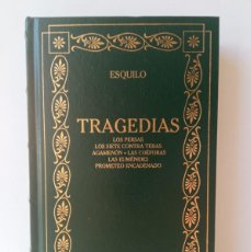 Libros de segunda mano: TRAGEDIAS, ESQUILO (BIBLIOTECA BÁSICA GREDOS, 2000). Lote 365226316