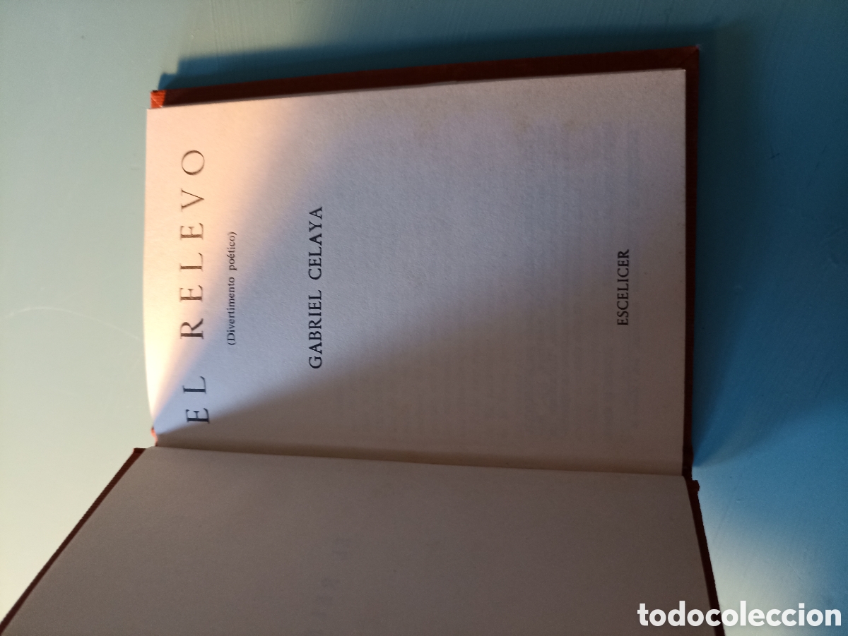 Libros de segunda mano: El Relevo. Gabriel Celaya. 1972 - Foto 3