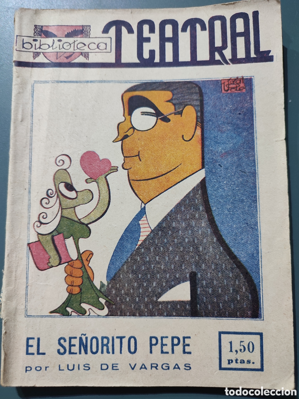 Libros de segunda mano: Biblioteca teatral.El Se&ntilde;orito pepe.1940 - Foto 1