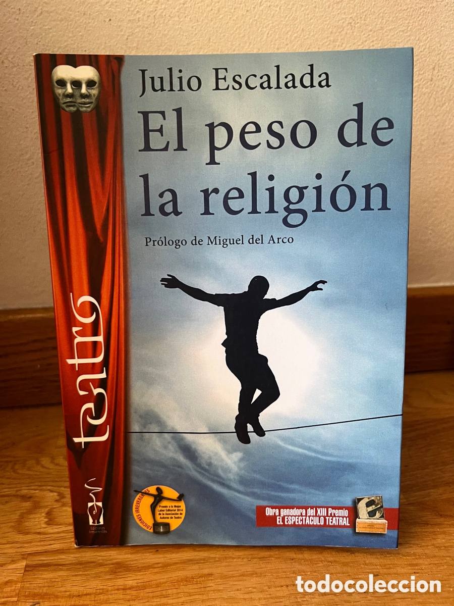 Libros de segunda mano: El peso de la religi&oacute;n Julio Escalada - Foto 1