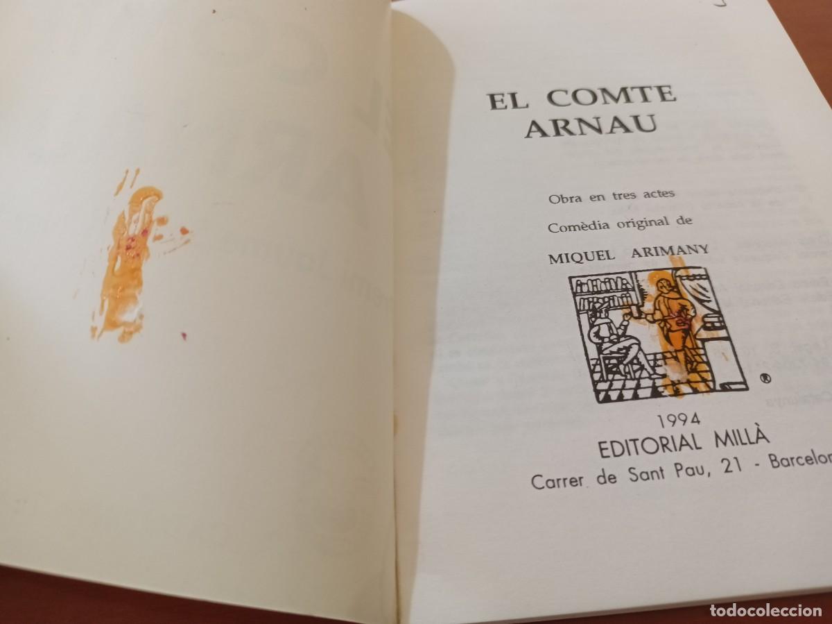 Libros de segunda mano: El Comte Arnau - Miquel Arimany - en catal&agrave; - Foto 3
