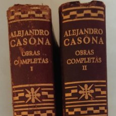 Libros de segunda mano: ALEJÁNDRO CASONA-OBRAS COMPLETAS-2 TOMOS.. Lote 377905919