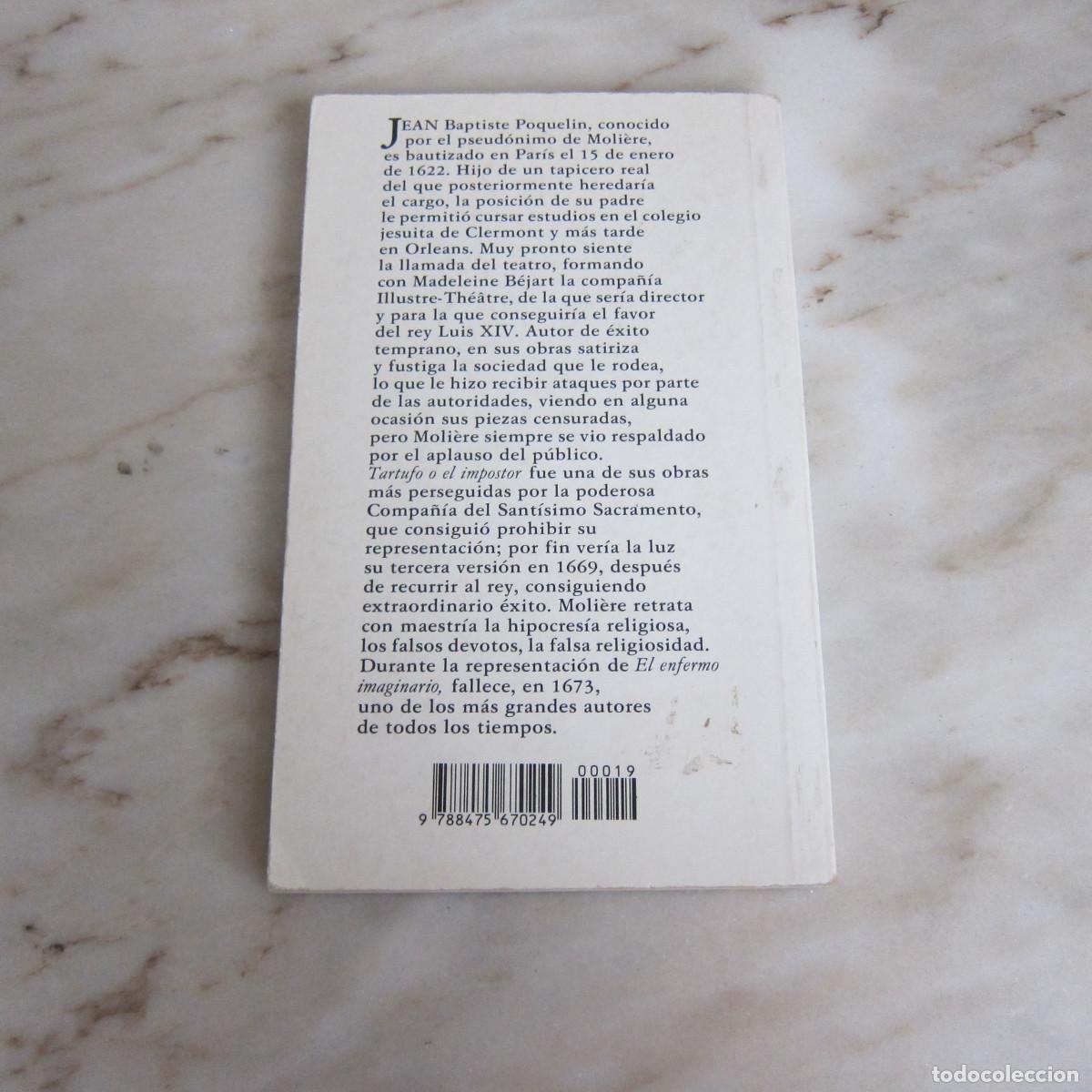 Libros de segunda mano: TARTUFO - MOLIERE - Foto 2