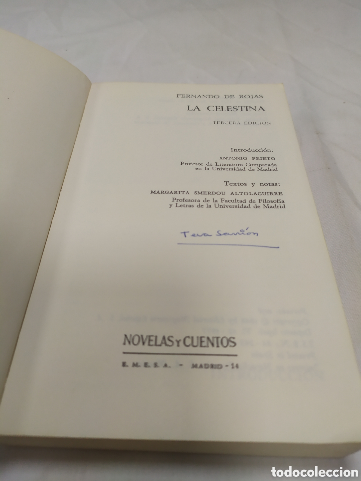 Libros de segunda mano: La Celestina. Fernando de Rojas, 1968 - Foto 3