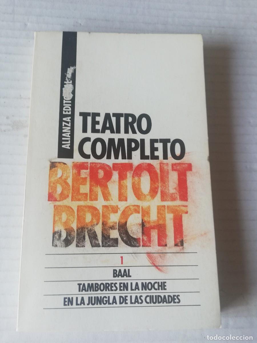 Libros de segunda mano: BERTOLT BRECHT. TEATRO COMPLETO 1. ALIANZA 1987 - Foto 1