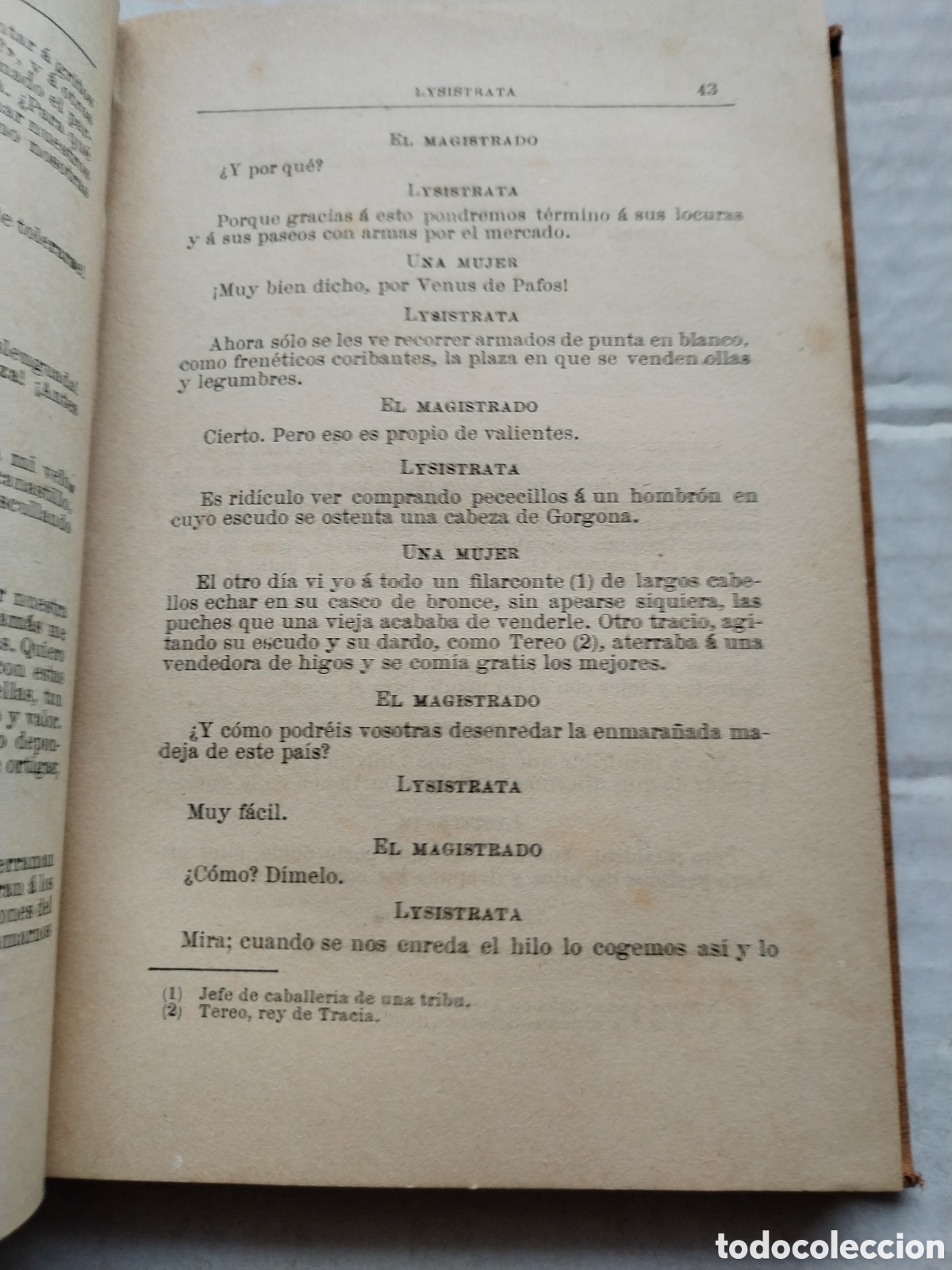 Libros de segunda mano: COMEDIAS/ARISTOFANES - Foto 3