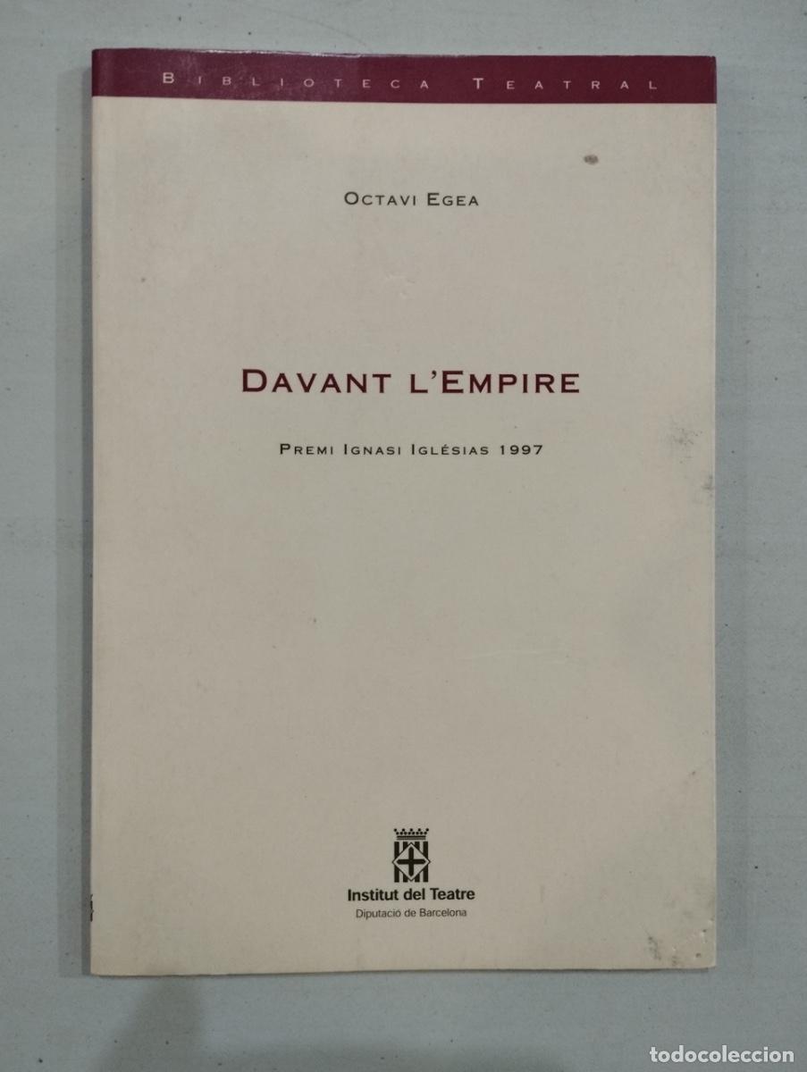 Libros de segunda mano: Octavi Egea - Davant lempire - Foto 1