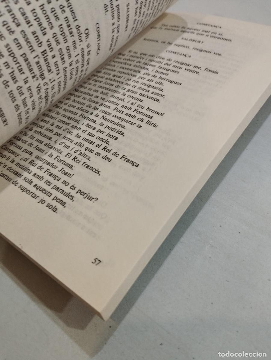 Libros de segunda mano: Shakespeare - El rei Joan - Foto 2