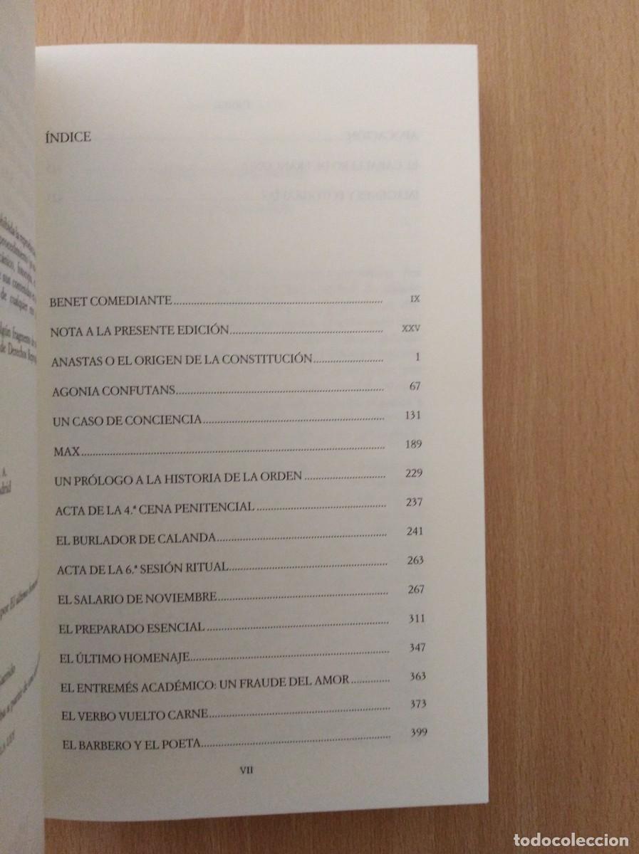 Libros de segunda mano: TEATRO COMPLETO. Juan Benet - Foto 6