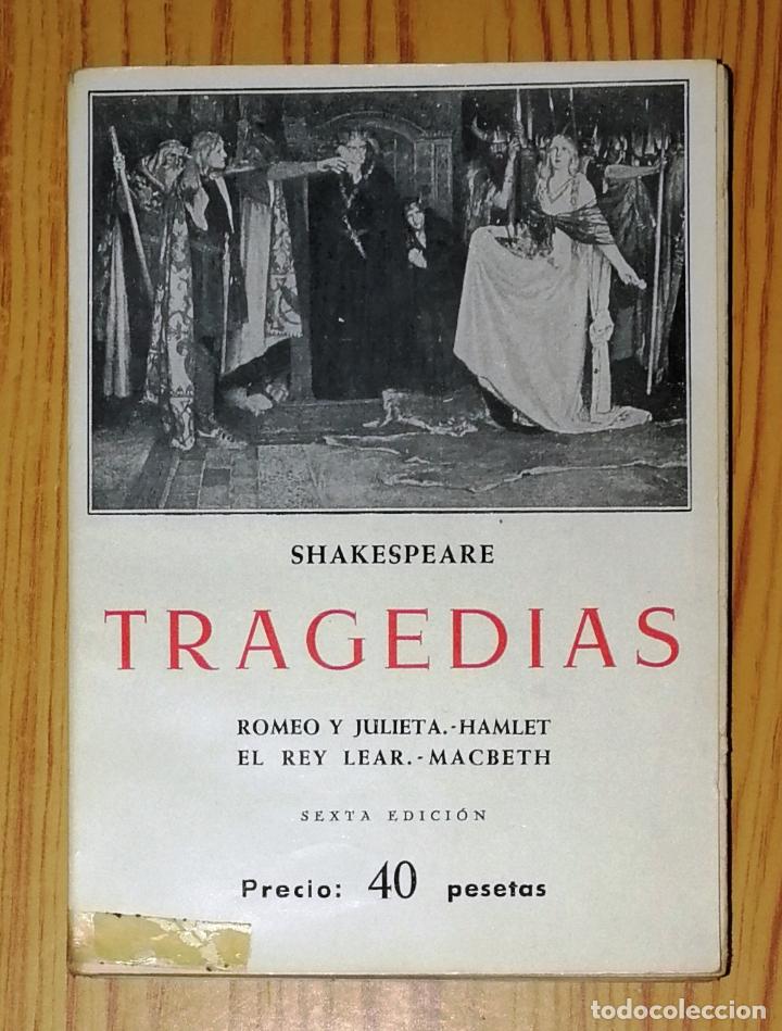 Libros de segunda mano: SHAKESPEARE, William. Tragedias: Romeo y Julieta, Hamlet, El rey Lear, Macbeth. Edic. Ib&eacute;ricas, 1963 - Foto 1