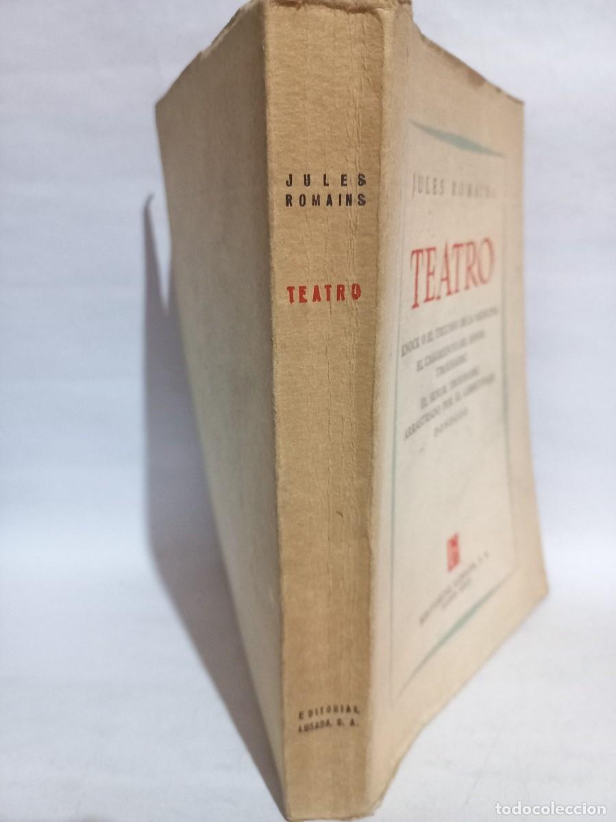 Libros de segunda mano: Jules Romains - Teatro - 1957 - Foto 2