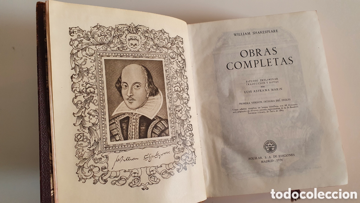 Libros de segunda mano: SHAKESPEARE - Obras completas (Edici&oacute;n 1951) - Foto 15