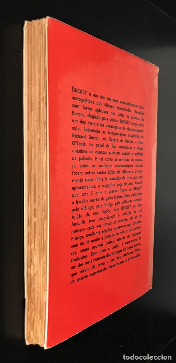Libros de segunda mano: Becket ou a Honra de Deus de Jean Anouilh - Foto 6
