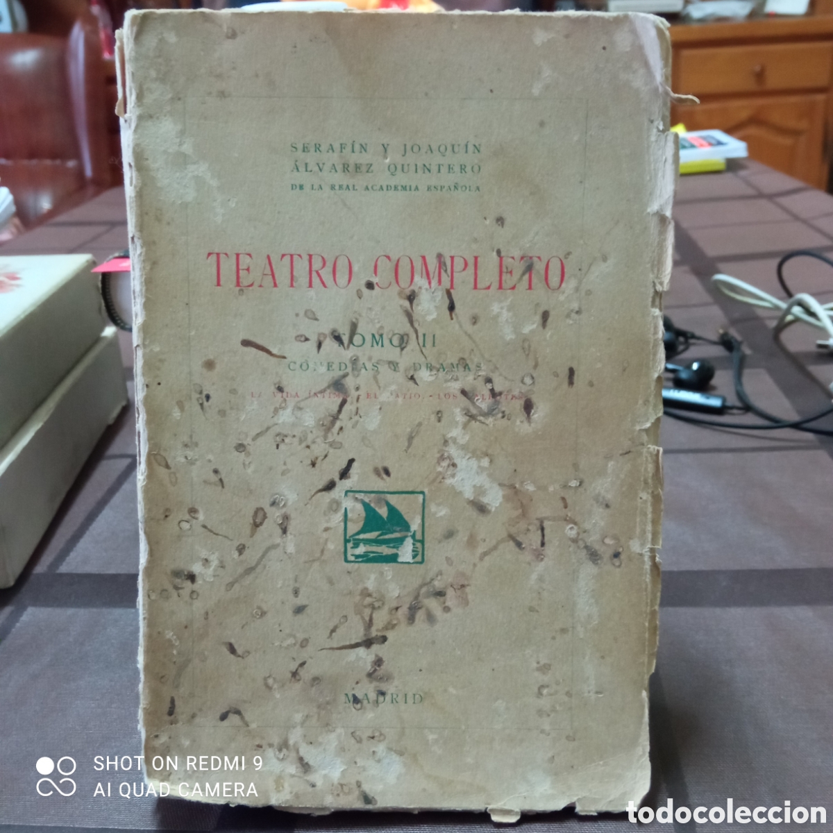 Libros de segunda mano: Teatro completo 1923 - Foto 1