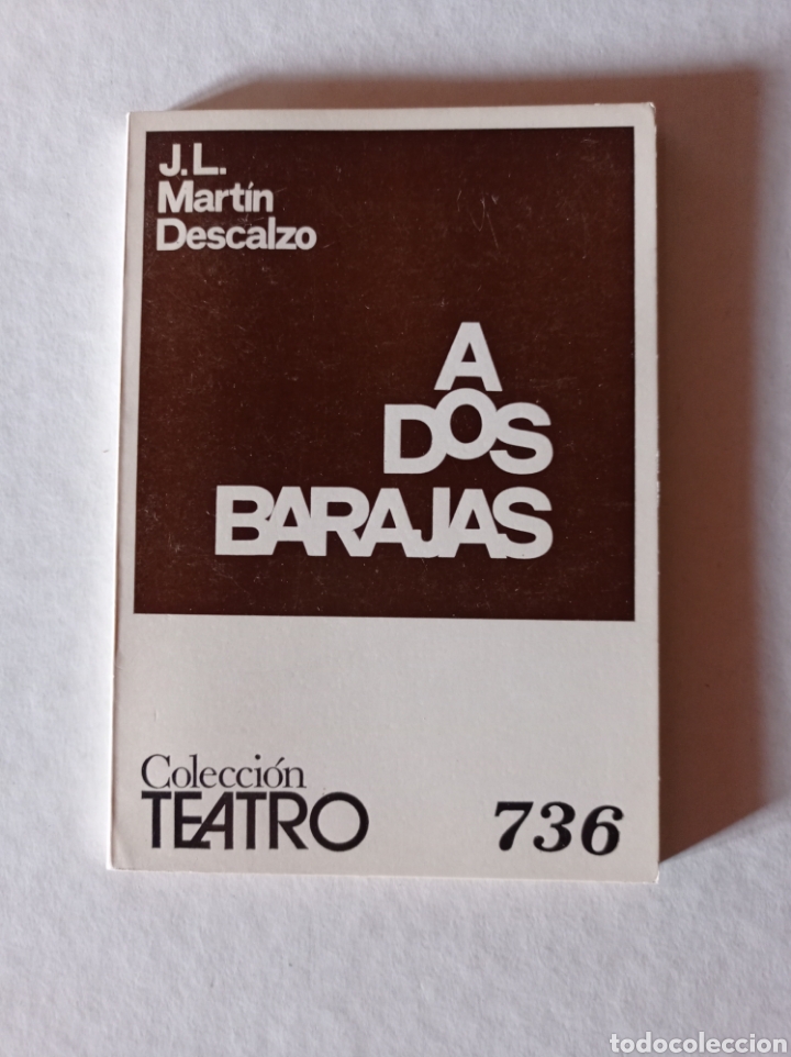 Libros de segunda mano: A dos barajas - Foto 1