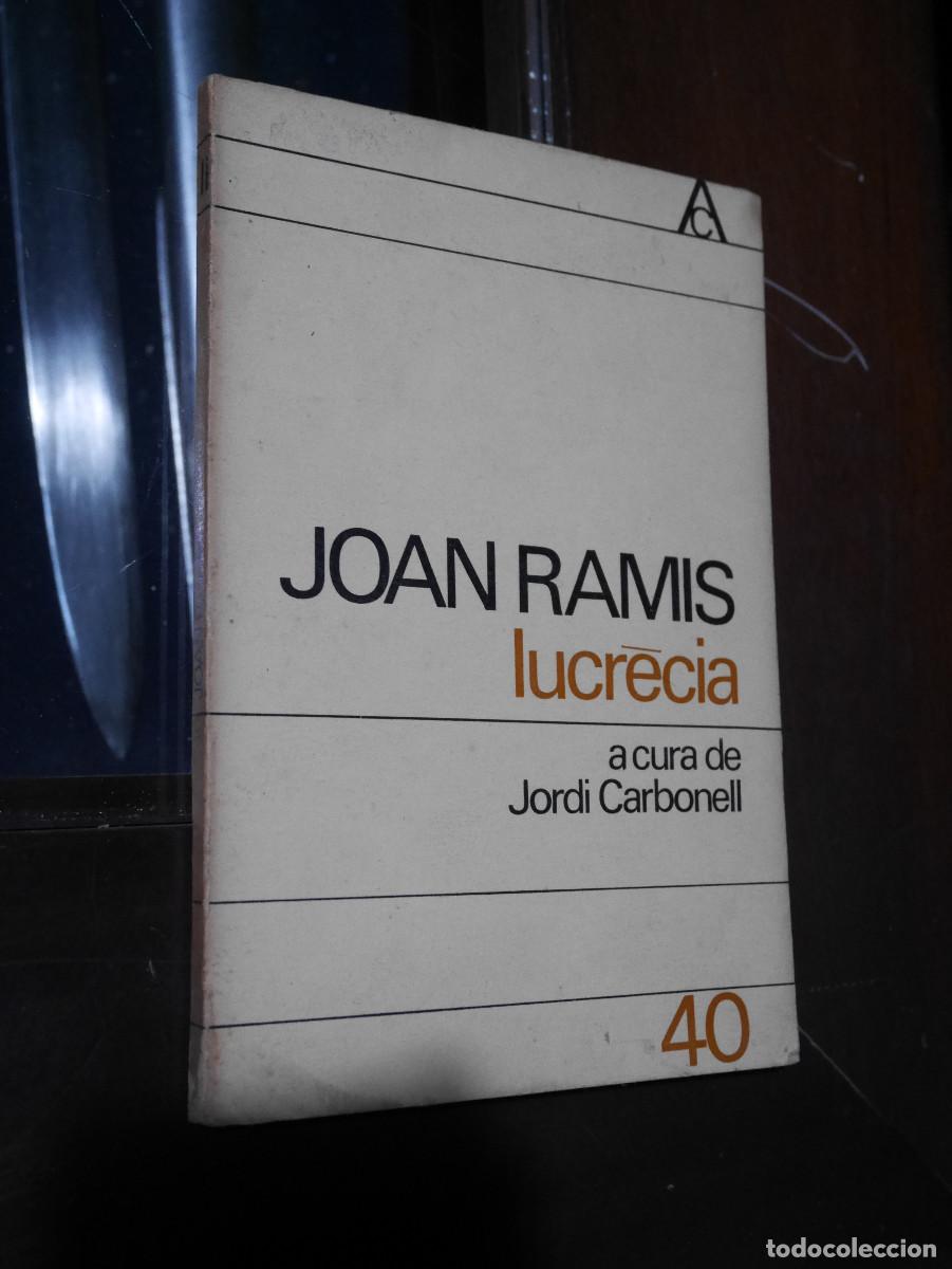 Libros de segunda mano: Joan Ramis, LUCR&Egrave;CIA, en catalan. - Foto 1