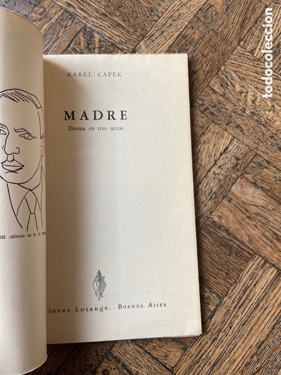 Libros de segunda mano: Madre - Karel Capek - Ediciones Losange (1957) - Foto 3