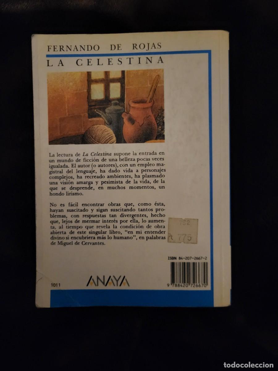 Libros de segunda mano: LA CELESTINA. FERNANDO DE ROJAS - Foto 2