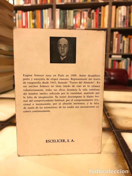 Libros de segunda mano: El juego de la peste. Eugene Ionesco. PEDIDO M&Iacute;NIMO 5&euro; - Foto 2