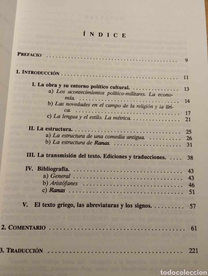 Libros de segunda mano: LAS RANAS (ARIST&Oacute;FANES) - Foto 3