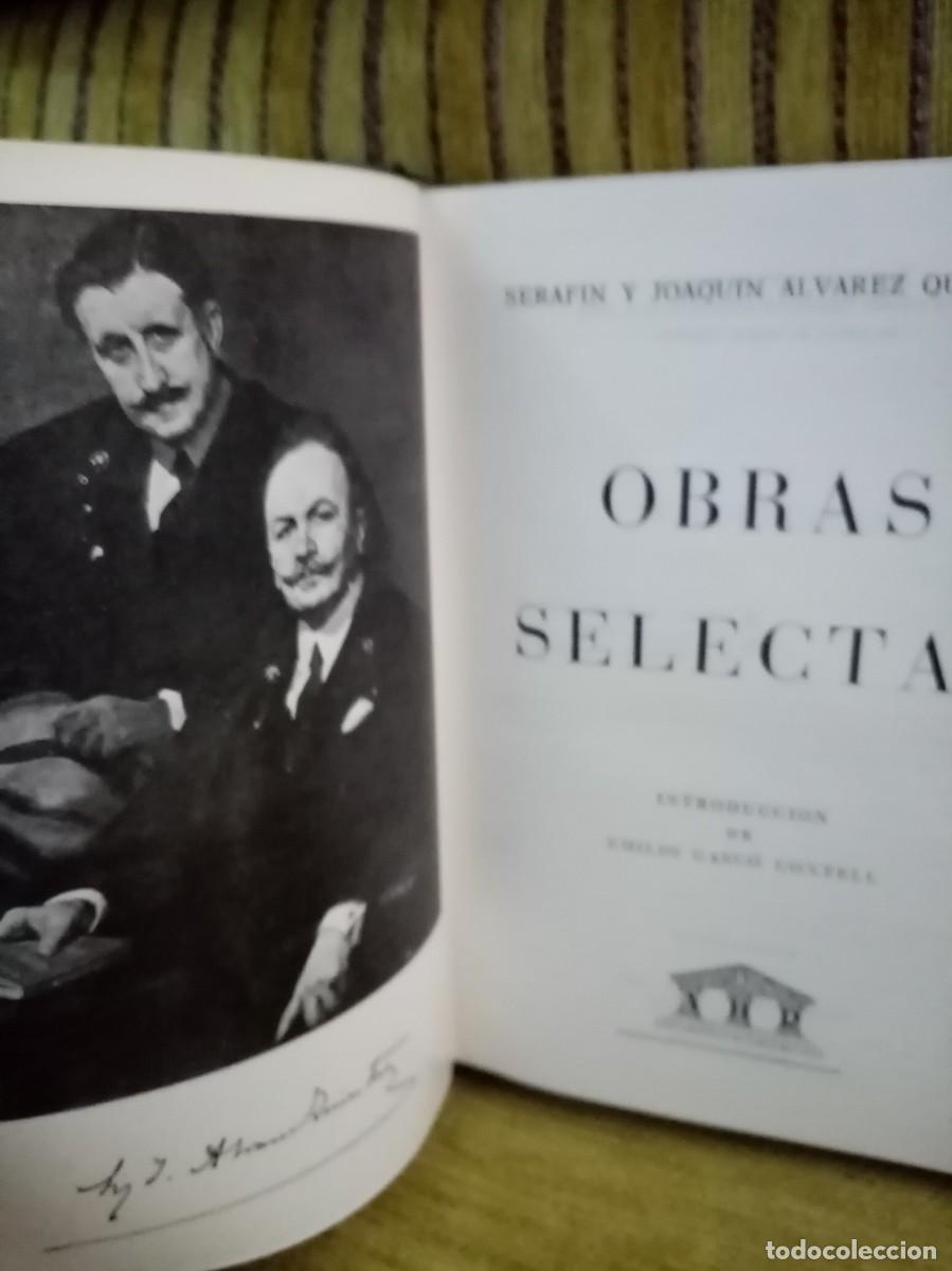 Libros de segunda mano: HERMANOS &Aacute;LVAREZ QUINTERO OBRAS SELECTAS - Foto 5