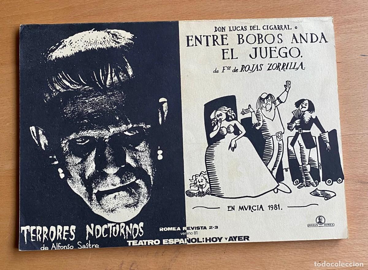 Livres d'occasion: Teatro espa&ntilde;ol: hoy y ayer. Revista Romea