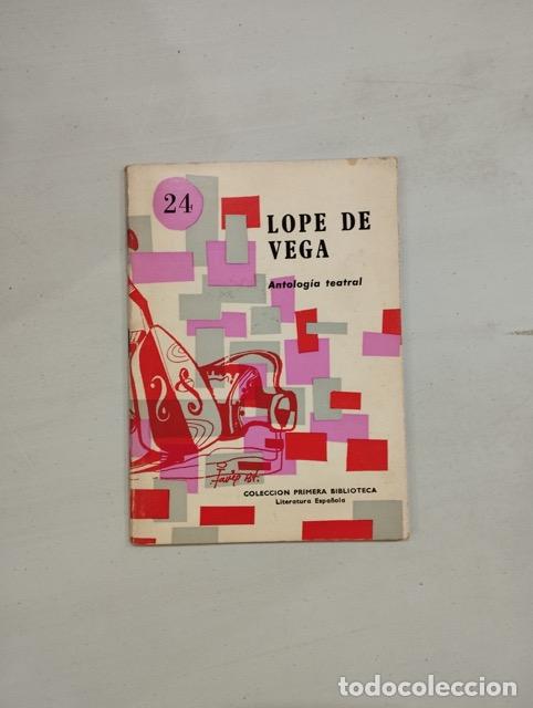 Libros de segunda mano: Lope de Vega - Antolog&iacute;a teatral - Foto 1