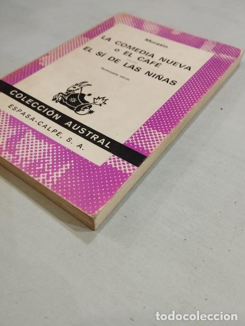 Libros de segunda mano: Morat&iacute;n - La comedia nueva o El caf&eacute; / El s&iacute; de las ni&ntilde;as - Foto 2