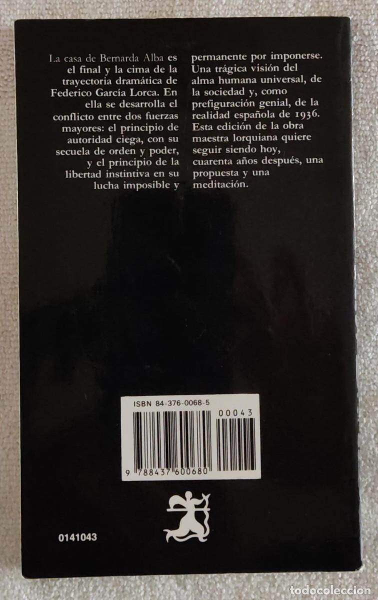 Libros de segunda mano: LA CASA DE BERNARDA ALBA. - Foto 3
