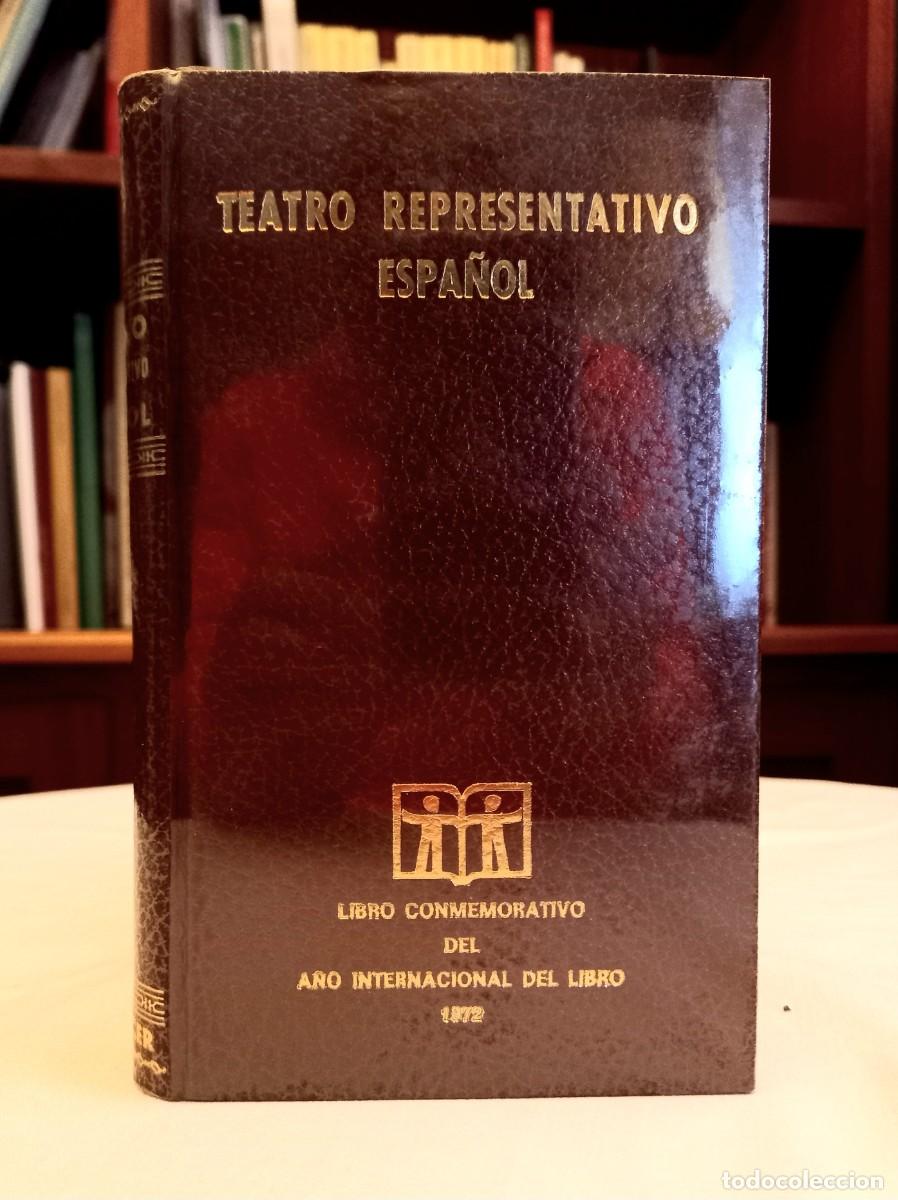 Libros de segunda mano: &rdquo;Teatro representativo espa&ntilde;ol&rdquo; - Foto 1