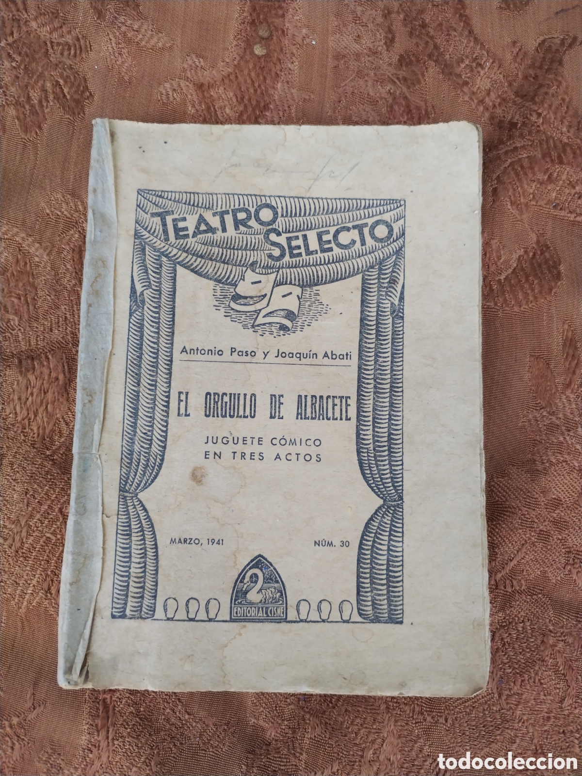 Libros de segunda mano: EL ORGULLO DE ALBACETE,a&ntilde;o 1941 - Foto 1