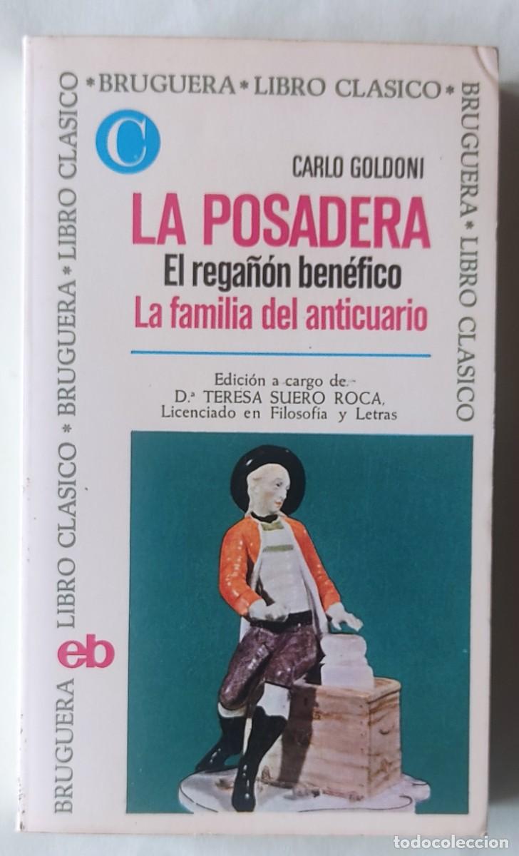 Libros de segunda mano: Goldoni-Posadera-Rega&ntilde;&oacute;n-Anticuario. - Foto 1